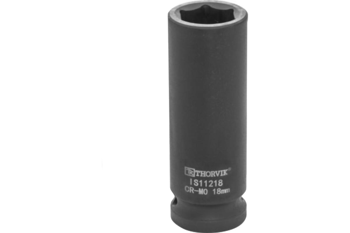 

Головка Ударная Глубокая 1/2dr, 18 Мм THORVIK арт. IS11218