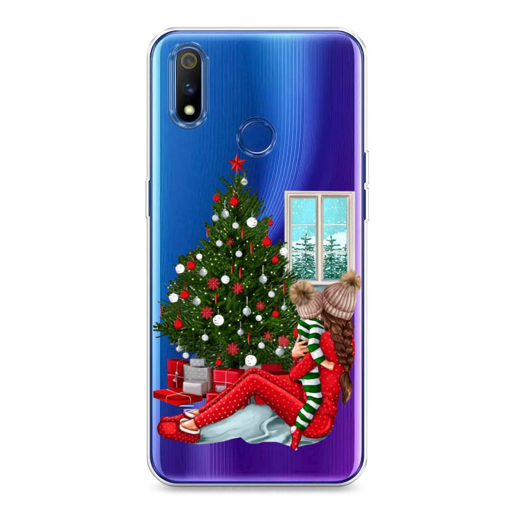 

Чехол на Realme 3 Pro "Новый год с мамой", Красный;зеленый;голубой, 251250-6