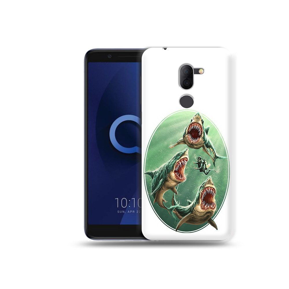 

Чехол MyPads Tocco для Alcatel 3X синяя бездна (PT112114.674.600), Прозрачный, Tocco