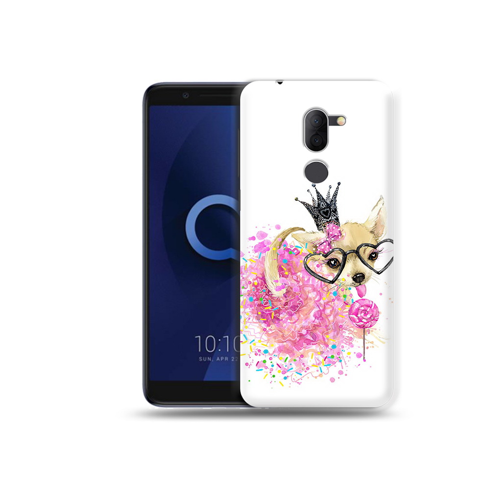 

Чехол MyPads Tocco для Alcatel 3X сладкая принцесса (PT112114.674.606), Прозрачный, Tocco