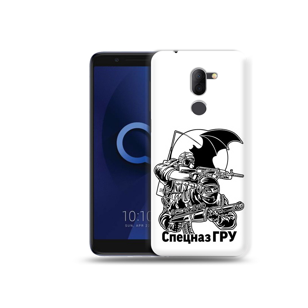 

Чехол MyPads Tocco для Alcatel 3X спецназ гру (PT112114.674.618), Прозрачный, Tocco