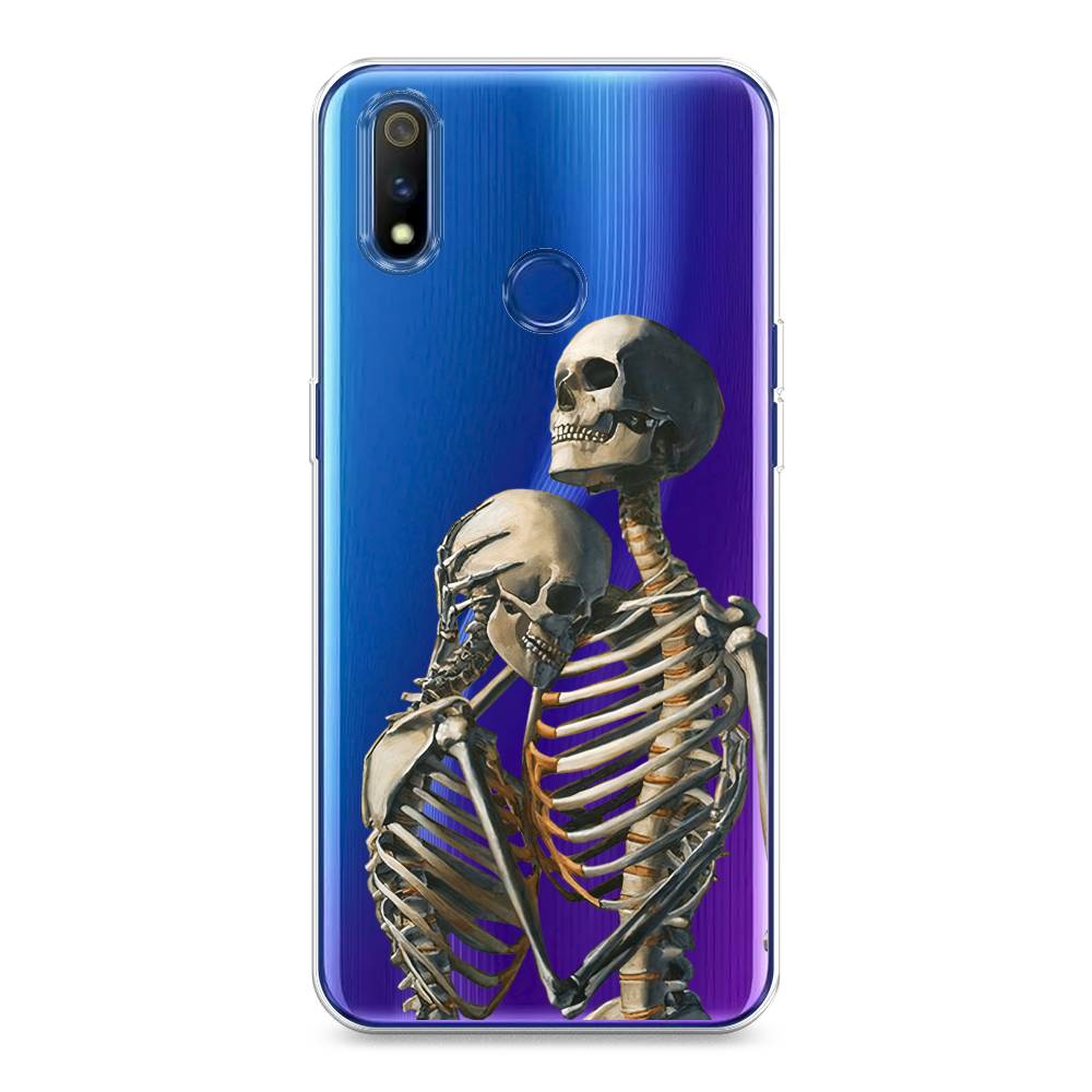 

Чехол на Realme 3 Pro "I’m so sorry", Серый;бежевый;черный, 251250-4