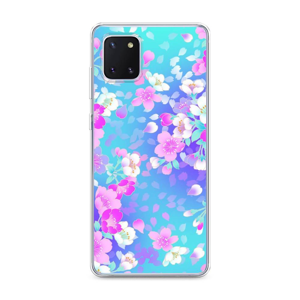 

Чехол Awog на Samsung Galaxy Note 10 lite/A81 "Яблоневые цветы", Разноцветный, 29150-8