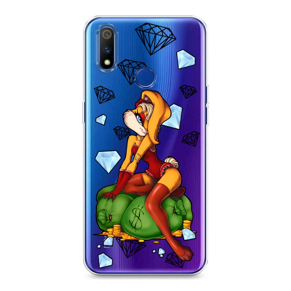

Чехол на Realme 3 Pro "Лола Банни с бриллиантами", Красный;оранжевый;зеленый, 251250-6