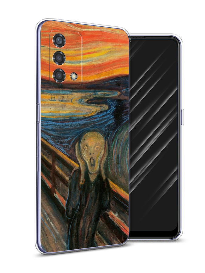 

Чехол Awog на Oppo Reno 6 Lite "Крик", Разноцветный, 259550-9
