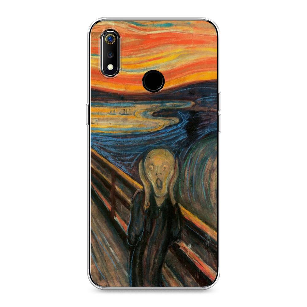 

Чехол Awog на Realme 3 "Крик", Разноцветный, 251050-9