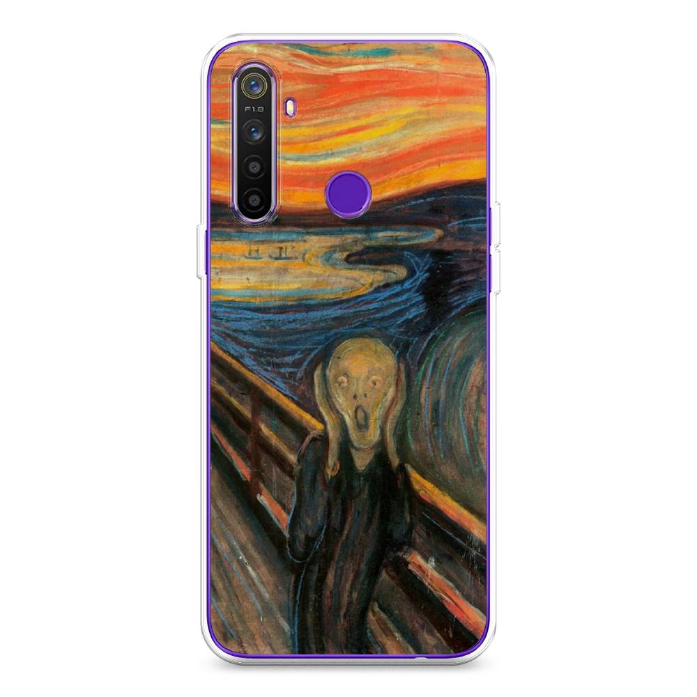 

Чехол Awog на Realme 5 "Крик", Разноцветный, 251550-9