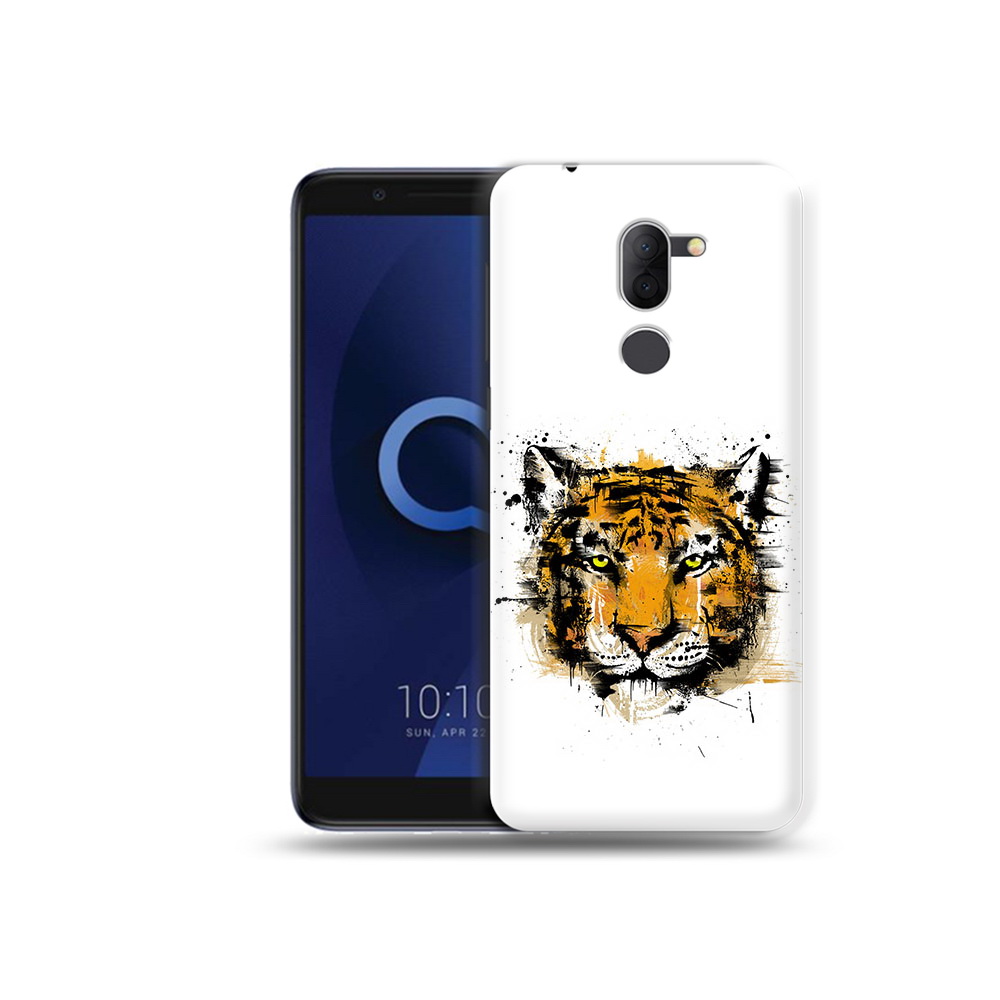 

Чехол MyPads Tocco для Alcatel 3X тигруля (PT112114.674.643), Прозрачный, Tocco
