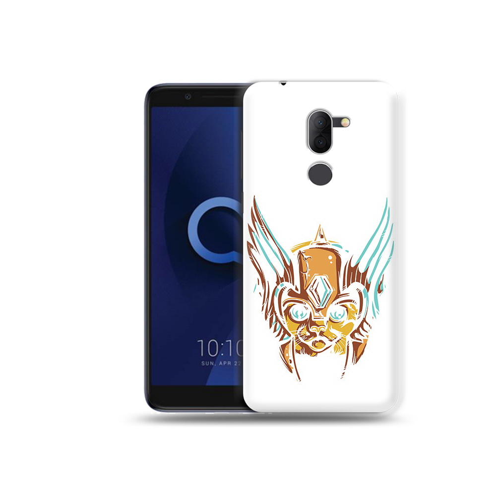 

Чехол MyPads Tocco для Alcatel 3X тор абстракция (PT112114.674.644), Прозрачный, Tocco