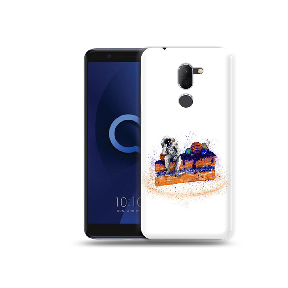 

Чехол MyPads Tocco для Alcatel 3X торт с планетами (PT112114.674.648), Прозрачный, Tocco