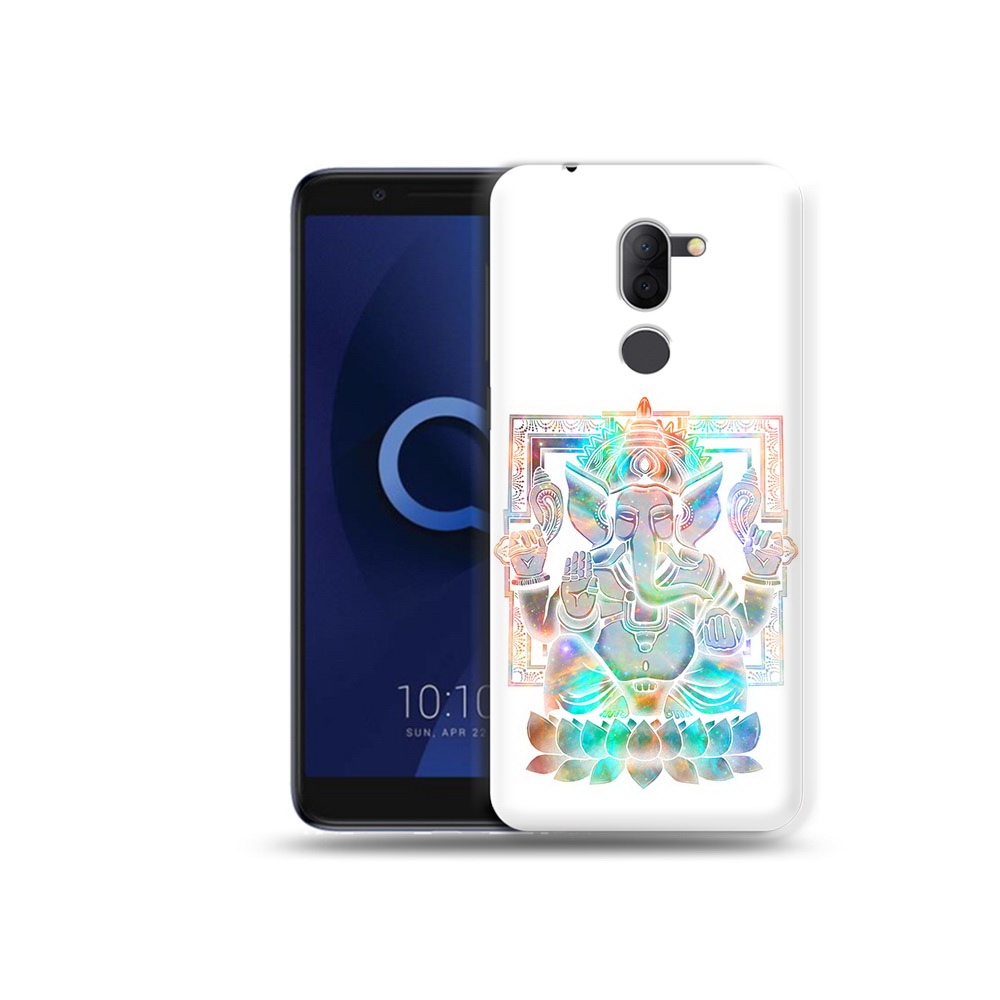 

Чехол MyPads Tocco для Alcatel 3X умный слон (PT112114.674.654), Прозрачный, Tocco