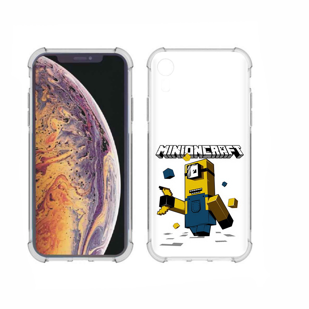 

Чехол MyPads Tocco для Apple iPhone XR миньон, Прозрачный, Tocco