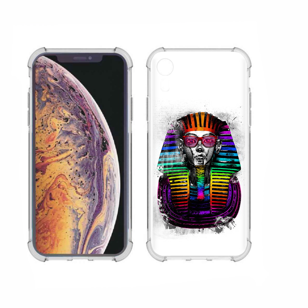 

Чехол MyPads Tocco для Apple iPhone XR модная богиня, Прозрачный, Tocco