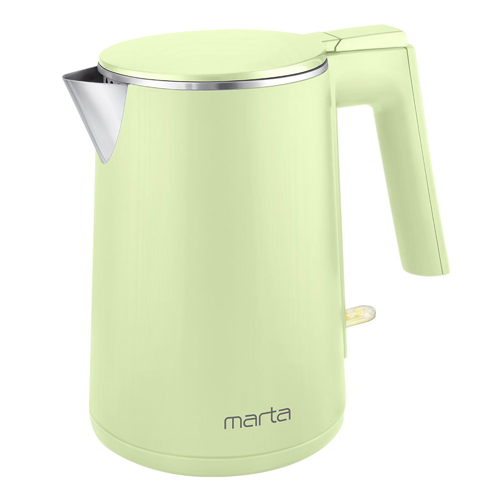 

Чайник электрический Marta MT-4591 1 л зеленый, MT-4591