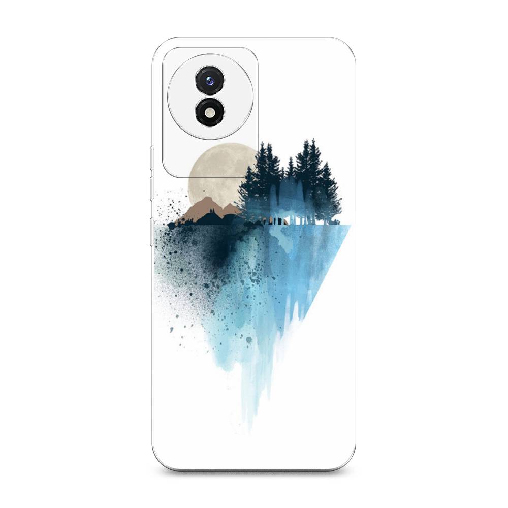 

Чехол Awog на Vivo Y02 "Горы 5", Голубой, 268150-4