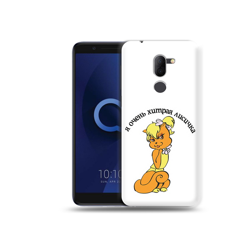 

Чехол MyPads Tocco для Alcatel 3X хитрая лиса (PT112114.674.665), Прозрачный, Tocco