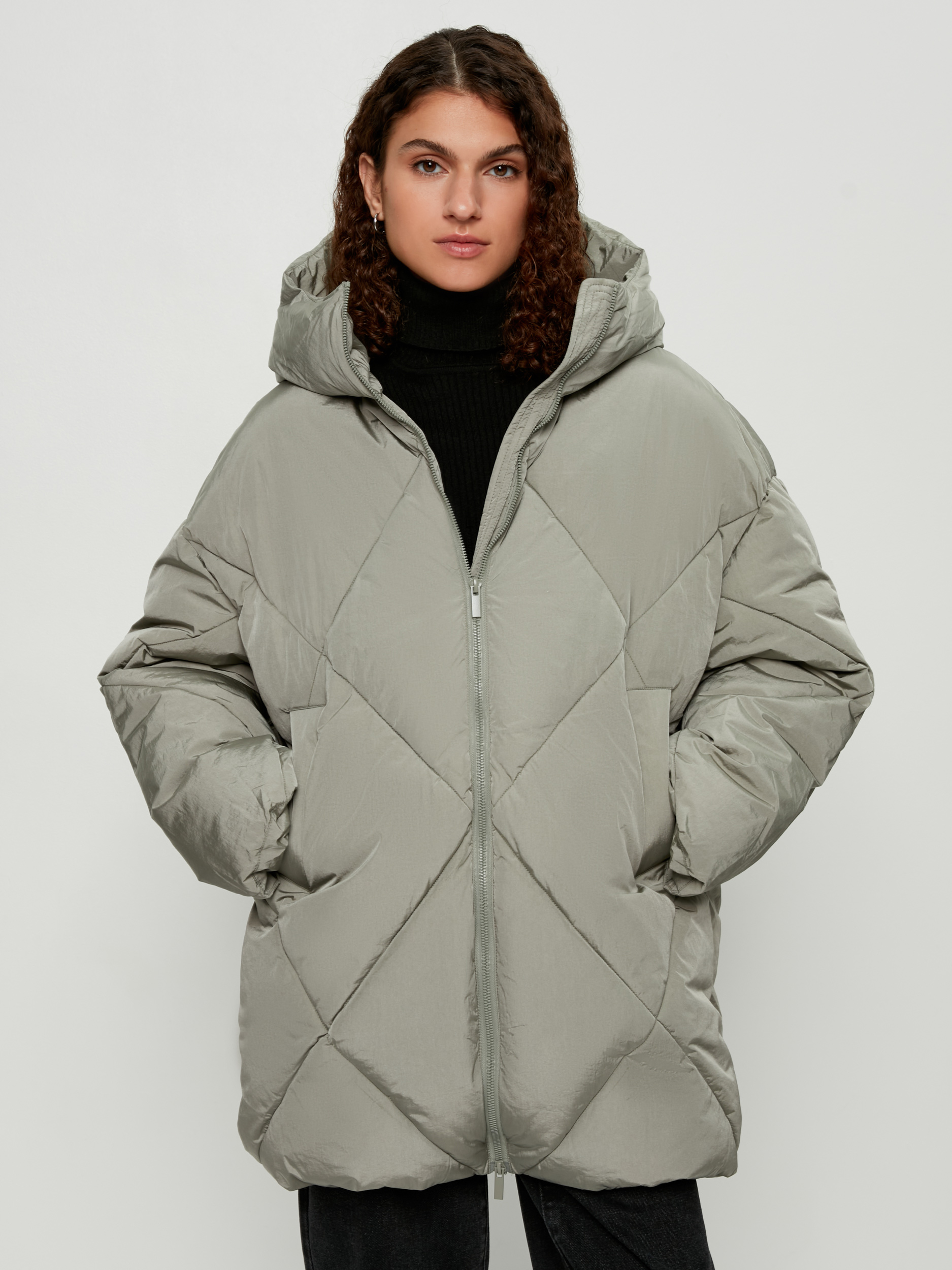 

Куртка женская ZARINA 2460422122-184 хаки XL, 2460422122-184