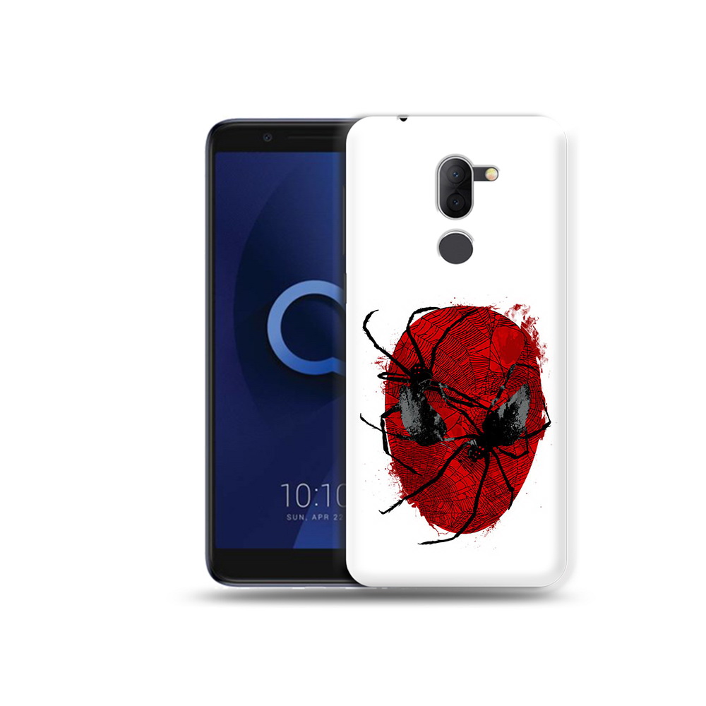 

Чехол MyPads Tocco для Alcatel 3X человек паук (PT112114.674.673), Прозрачный, Tocco