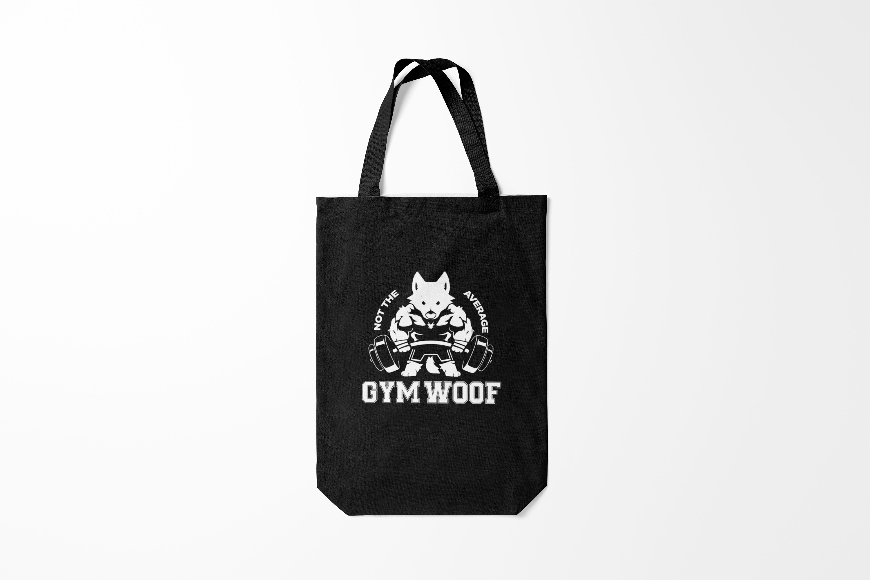 

Сумка шoппер унисекс Burnettie Бодибилдинг GYM WOOF, черный, Бодибилдинг GYM WOOF