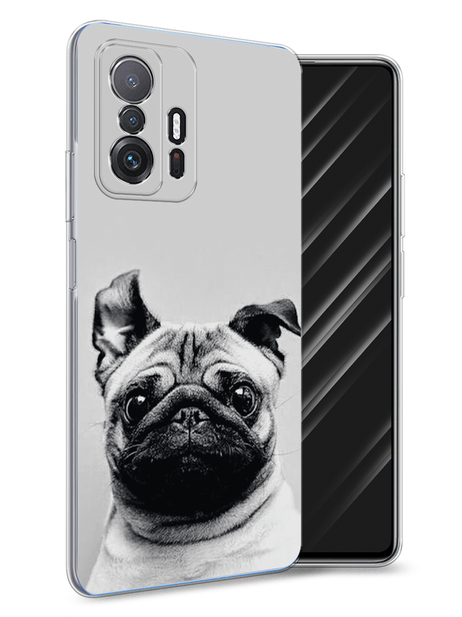 

Чехол Awog на Xiaomi Mi 11T/11T Pro "Ушастый мопс", Разноцветный, 311250-1