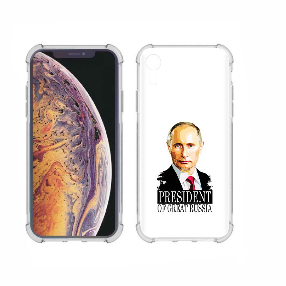 

Чехол MyPads Tocco для Apple iPhone XR Володька, Прозрачный, Tocco