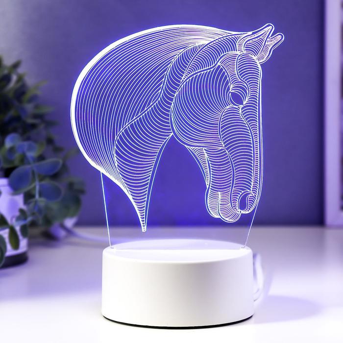 

Светильник Risalux Лошадь LED RGB