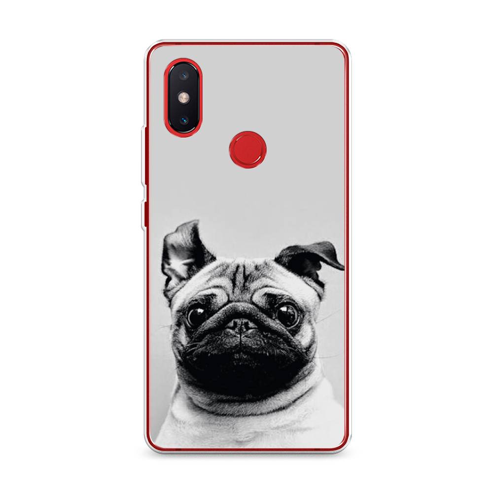 

Чехол Awog на Xiaomi Mi 8 SE "Ушастый мопс", Разноцветный, 33750-1
