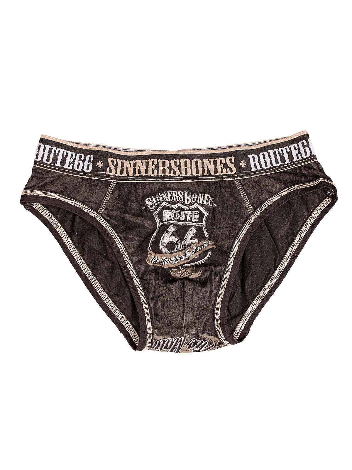 

Трусы мужские SINNER's BONES SB-MP2404 черные M, Черный, SB-MP2404