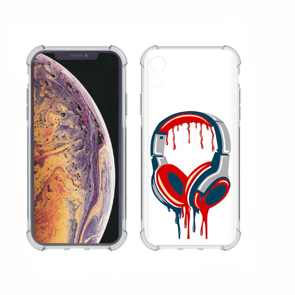 

Чехол MyPads Tocco для Apple iPhone XR не делай громко, Прозрачный, Tocco