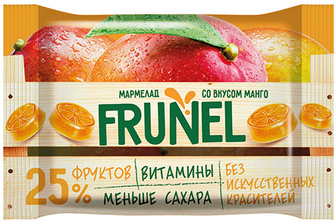 

Мармелад Frunel со вкусом манго 40 г