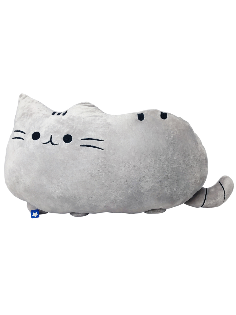 

Мягкая игрушка подушка StarFriend кот Пушин Pusheen the Cat 62х34 см, Серый, кот Пушин Pusheen the Cat
