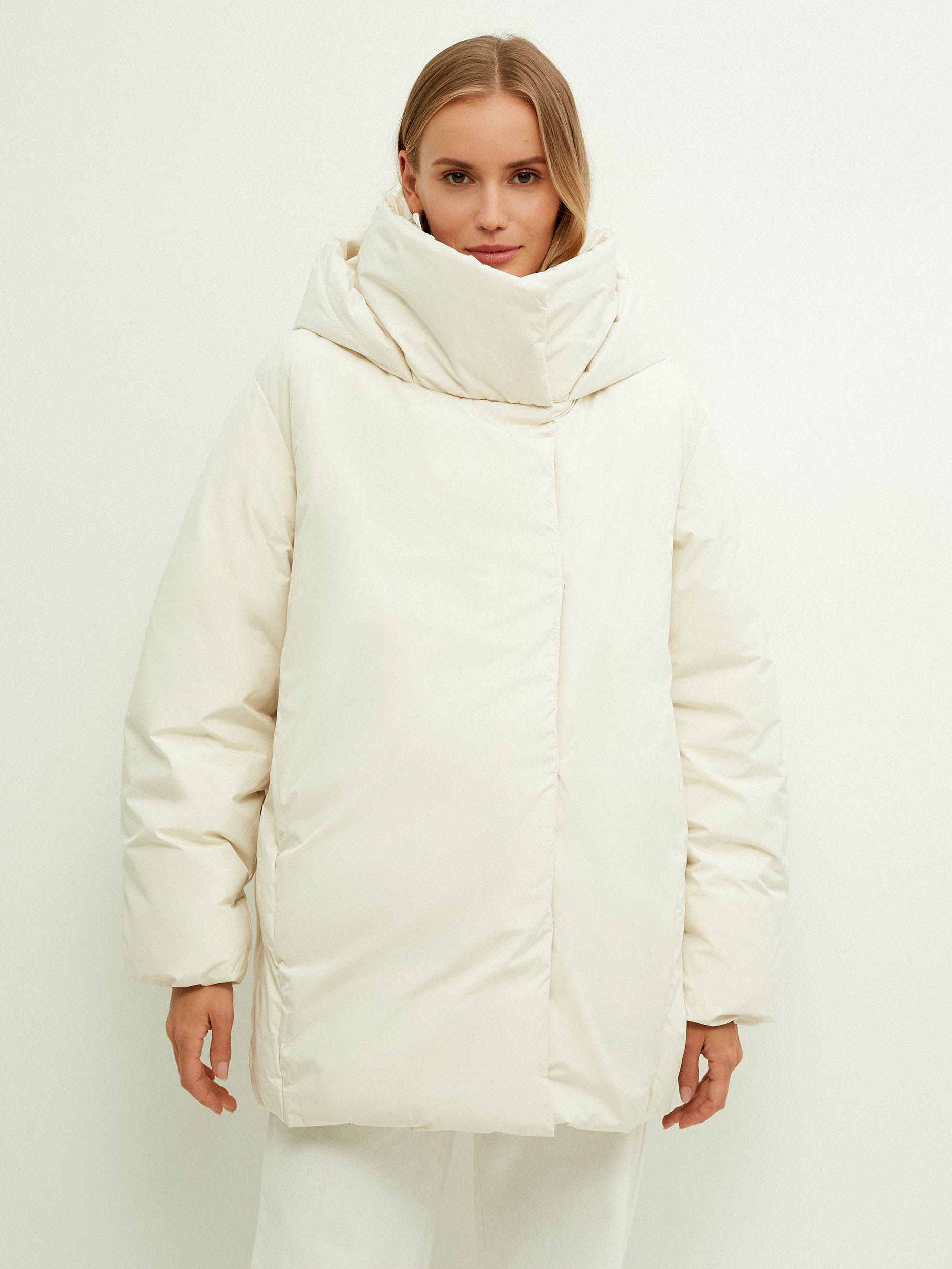 

Куртка женская ZARINA 2460403103-60 белая XL, 2460403103-60