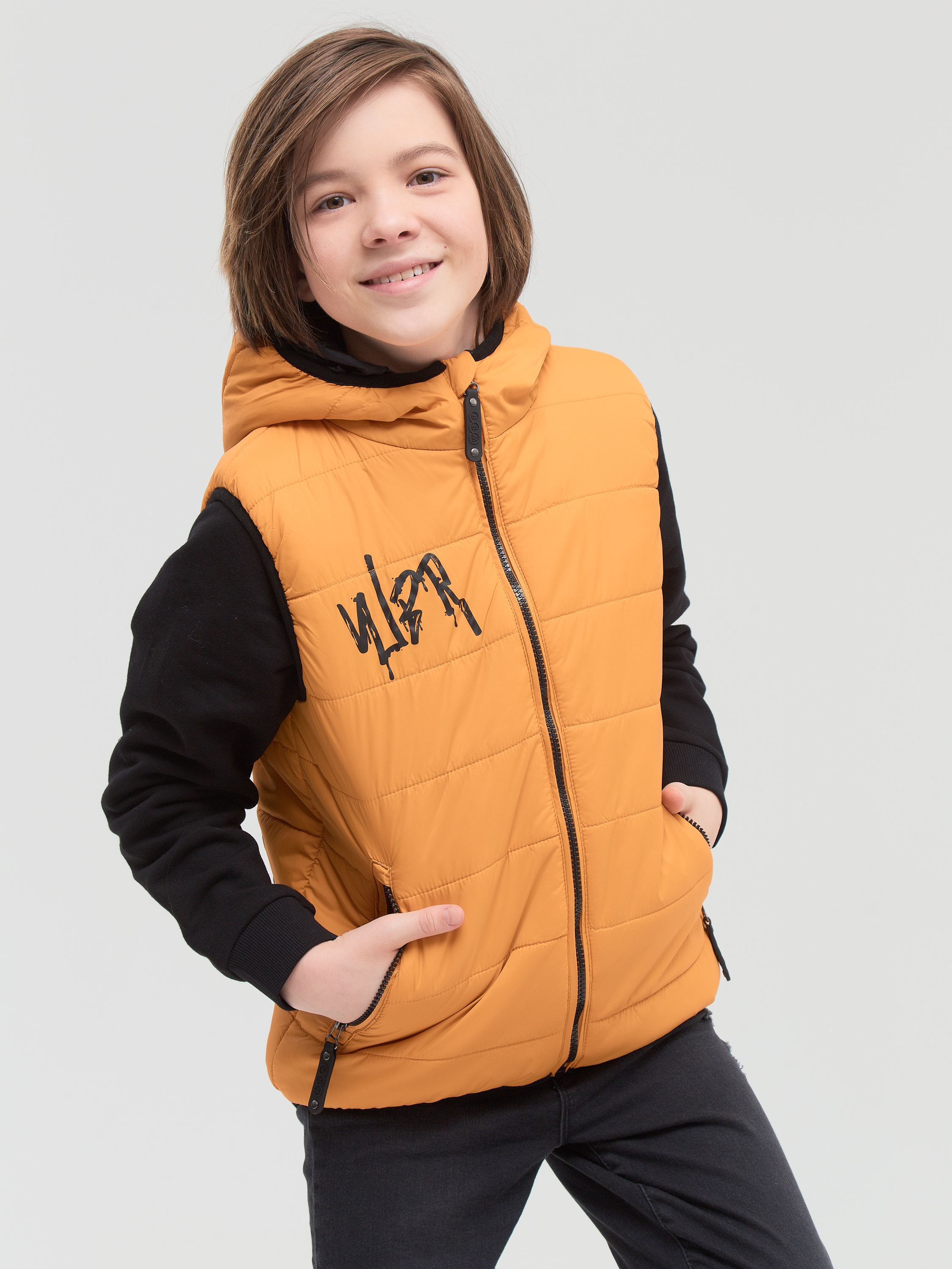 

Жилет детский WBR 67-004, желтый, 158, 67-004