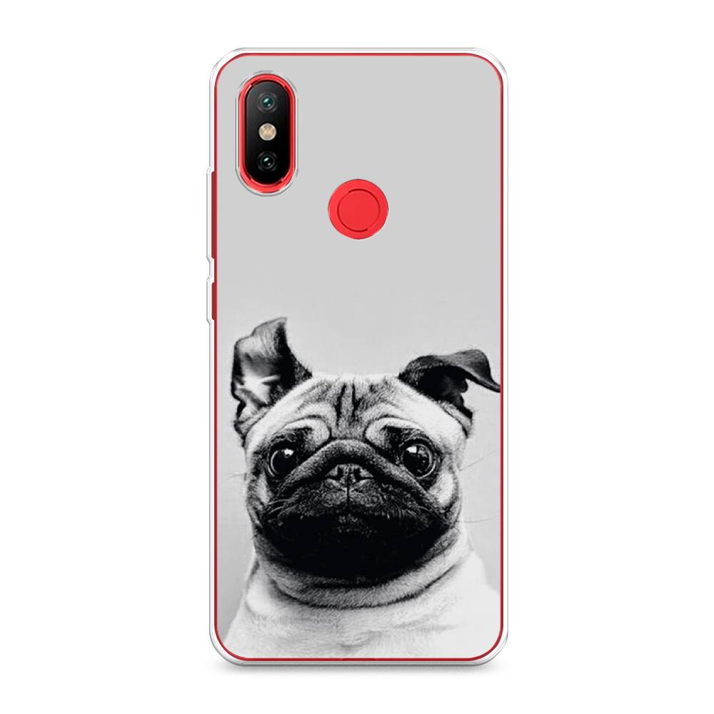 

Чехол Awog на Xiaomi Mi 6X/A2 "Ушастый мопс", Разноцветный, 33350-1