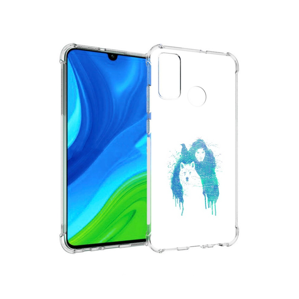 Чехол MyPads Tocco для Huawei P Smart (2020) джон сноу