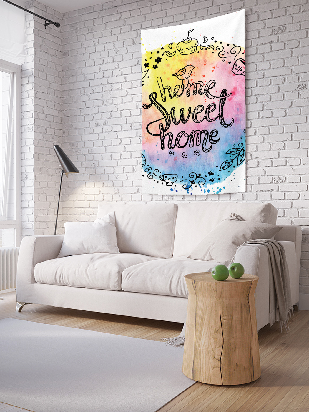 

Вертикальное фотопанно на стену JoyArty Любимый дом 150x200 см, Любимый дом