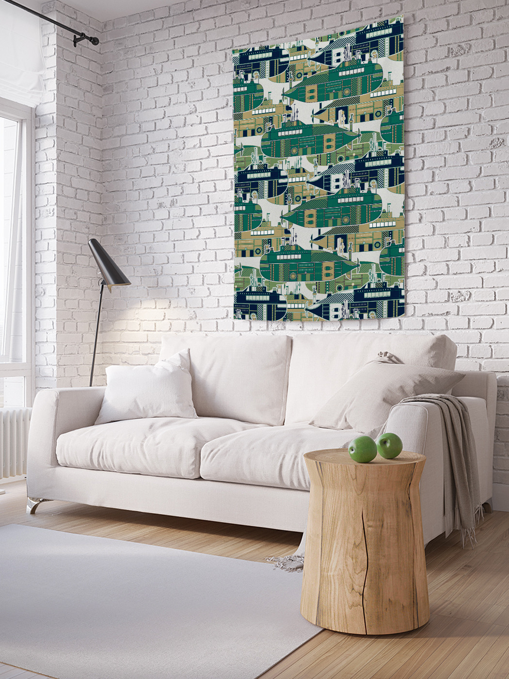 

Вертикальное фотопанно на стену JoyArty Третья сила 150x200 см, Третья сила
