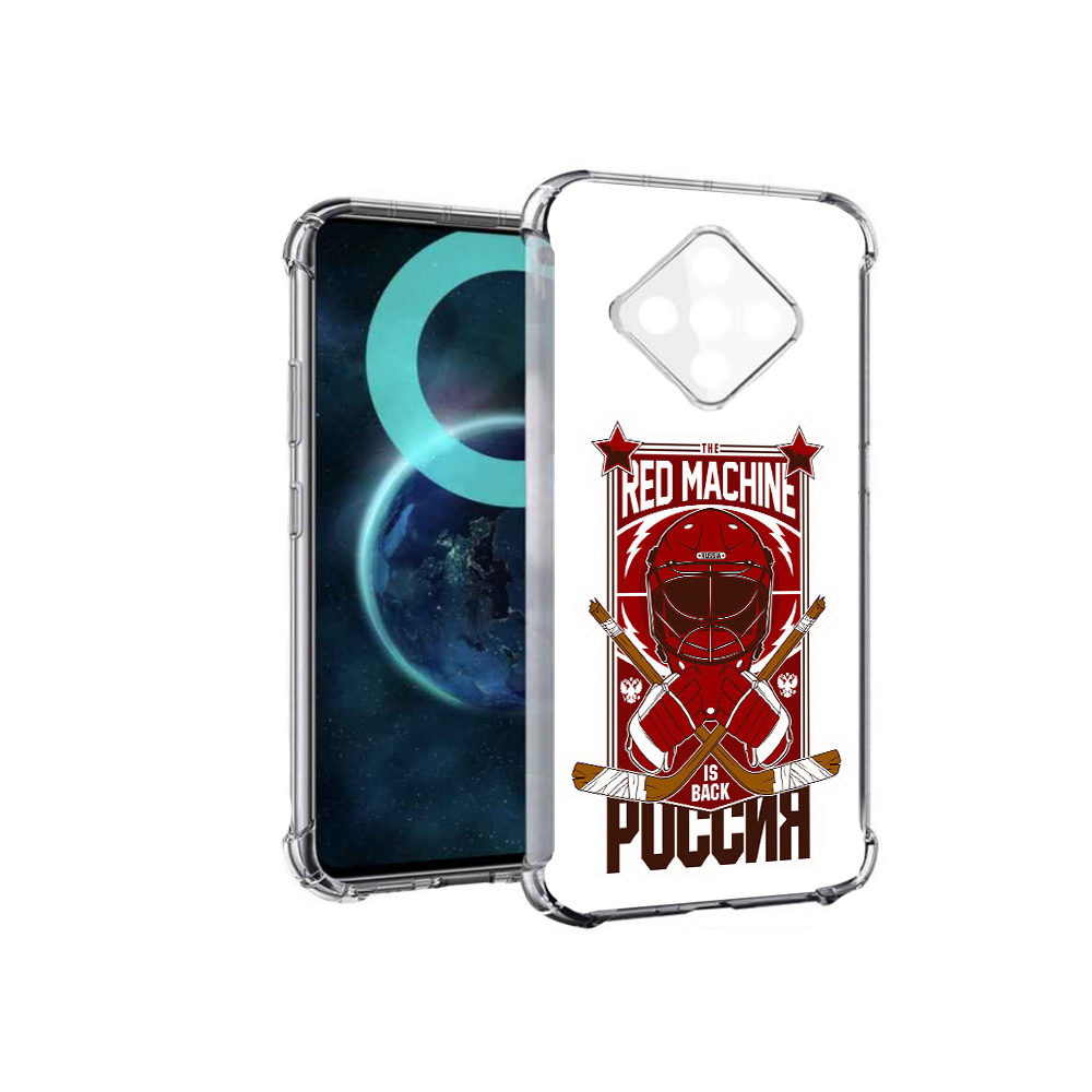 

Чехол MyPads хоккей россия для Infinix Zero 8, Прозрачный, Tocco