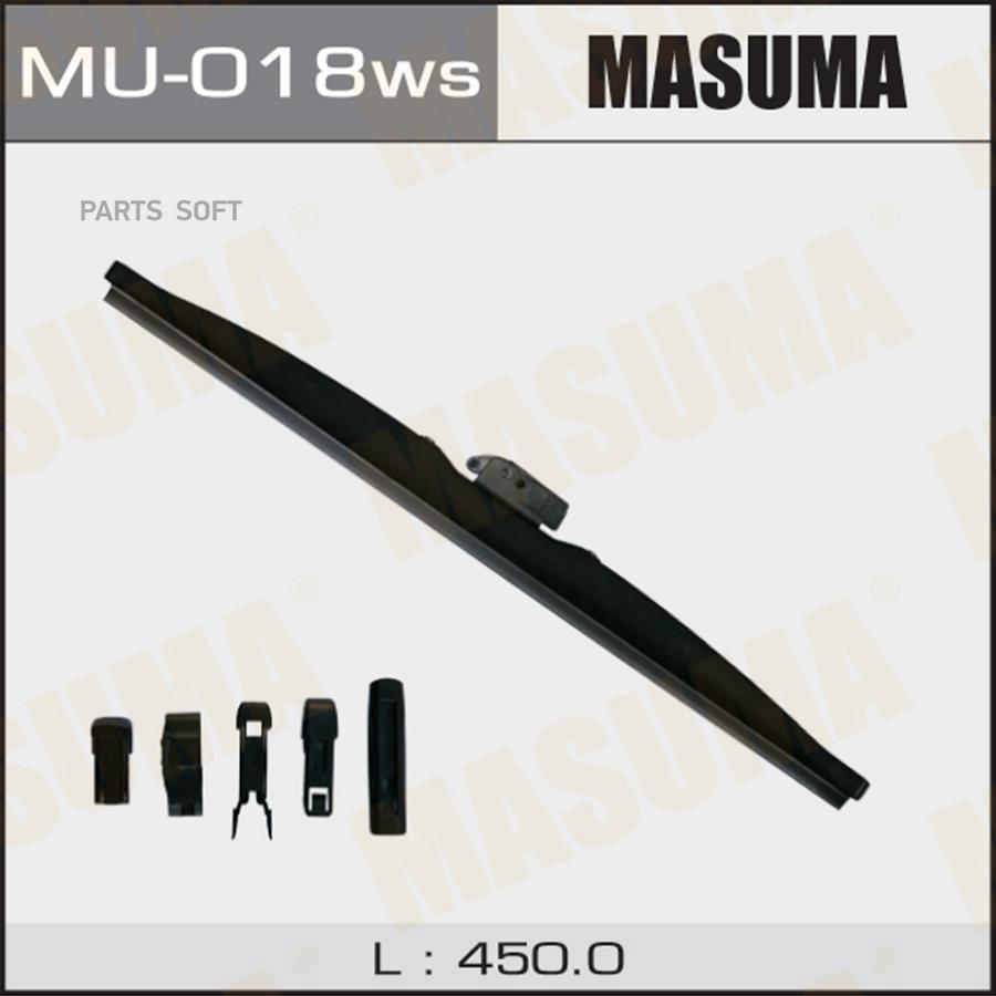 

Щетка стеклоочистителя (450мм) зимний крючок "Оптимум" MASUMA MU-018ws