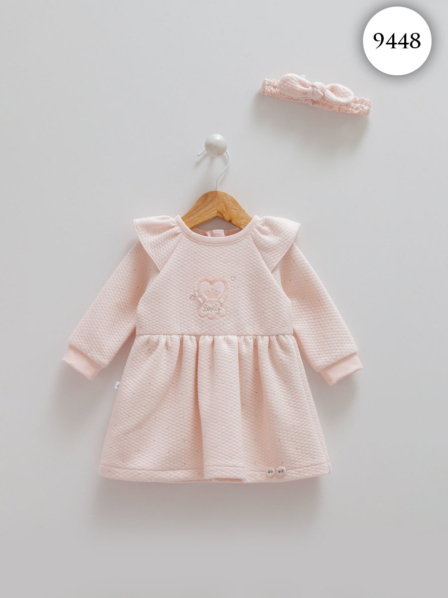 Платье детское Caramell Car, зеленый, 62