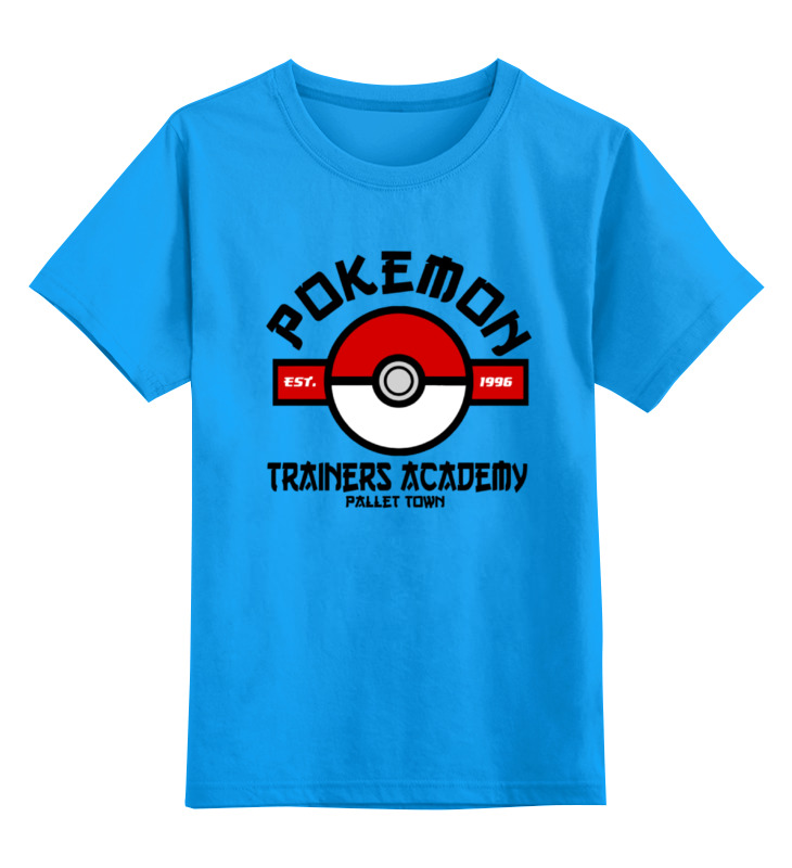

Футболка детская Printio Покемон (pokemon) цв. голубой р. 152, Покемон (pokemon)