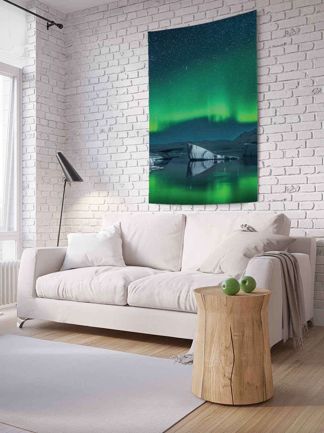 

Вертикальное фотопанно на стену JoyArty Северное сияние 150x200 см, Северное сияние