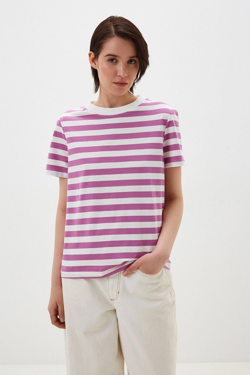 

Футболка женская Baon B2324203 розовая L, Розовый, B2324203