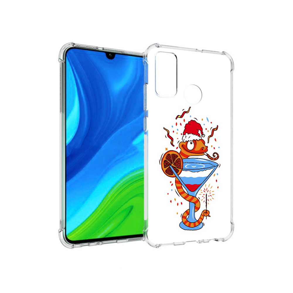 

Чехол MyPads Tocco для Huawei P Smart (2020) змейка, Прозрачный, Tocco