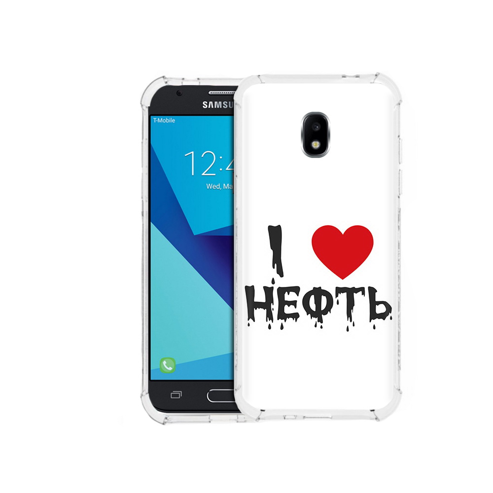 

Чехол MyPads Tocco для Samsung Galaxy J3 (2017) нефть (PT74067.575.522), Прозрачный, Tocco