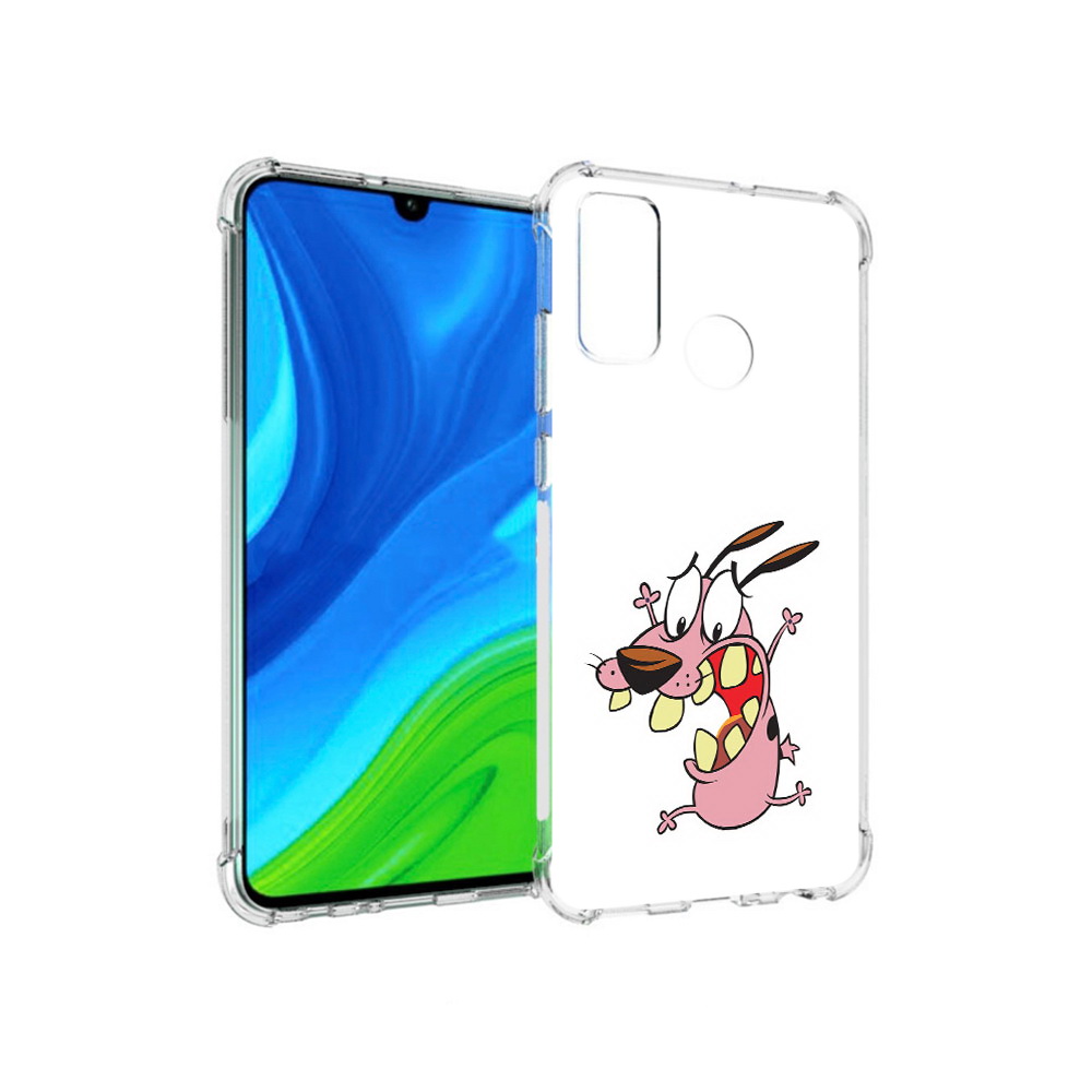 

Чехол MyPads Tocco для Huawei P Smart (2020) зубастый бобик, Прозрачный, Tocco