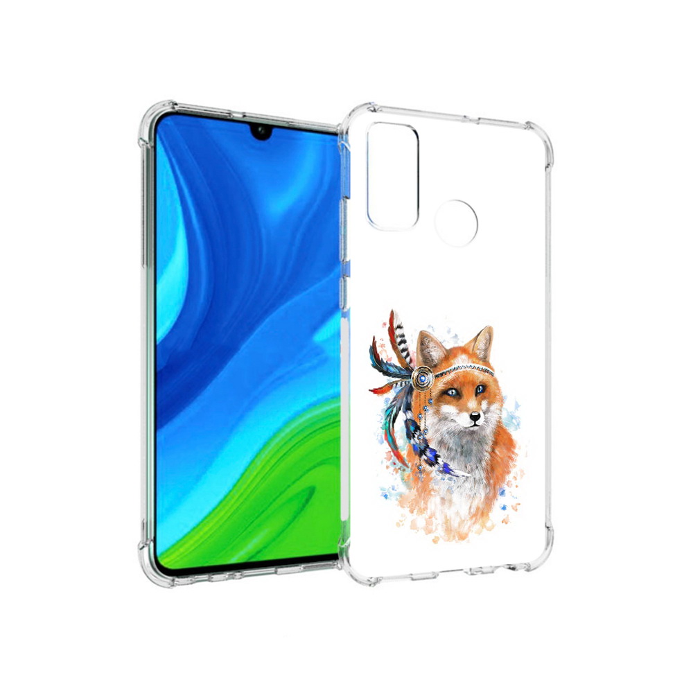 

Чехол MyPads Tocco для Huawei P Smart (2020) инду лиса, Прозрачный, Tocco