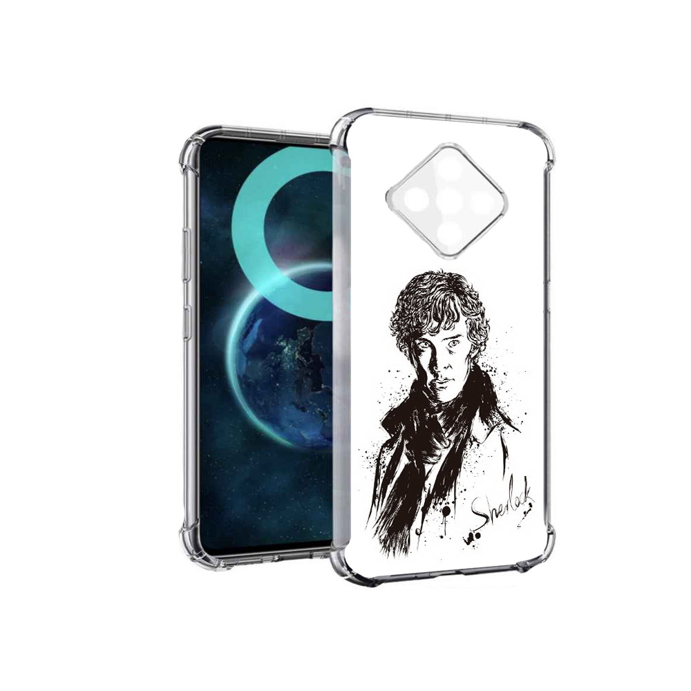 

Чехол MyPads шерлок холмс портрет для Infinix Zero 8, Прозрачный, Tocco