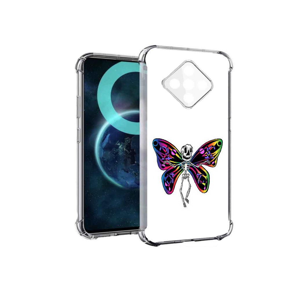 

Чехол MyPads эффект бабочки для Infinix Zero 8, Прозрачный, Tocco