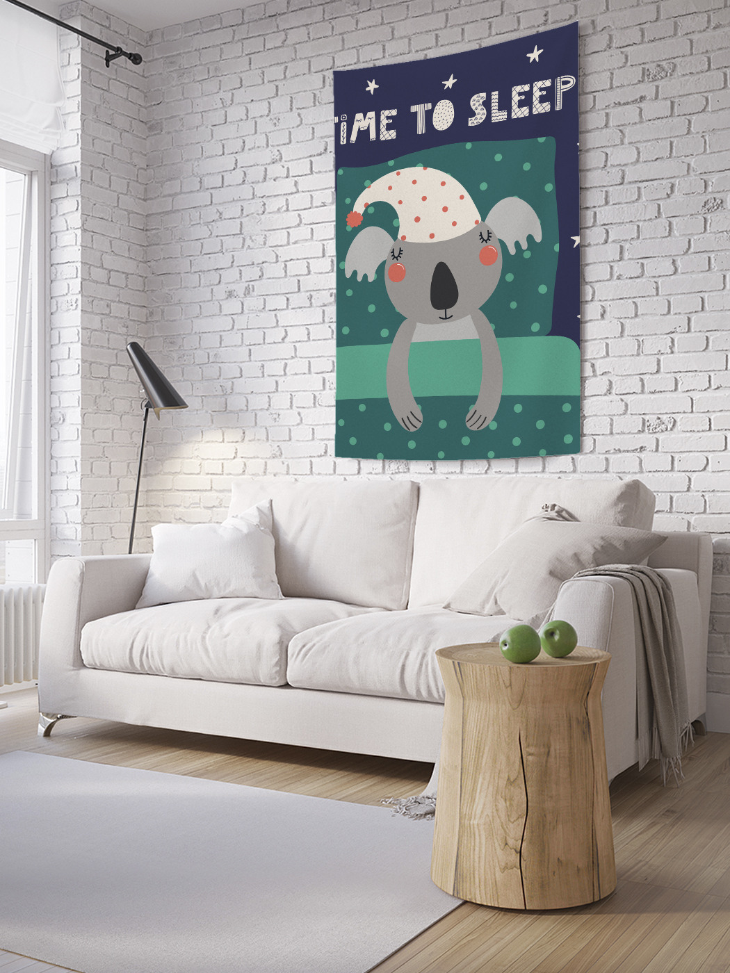 

Вертикальное фотопанно на стену JoyArty Коала спит 150x200 см, Коала спит